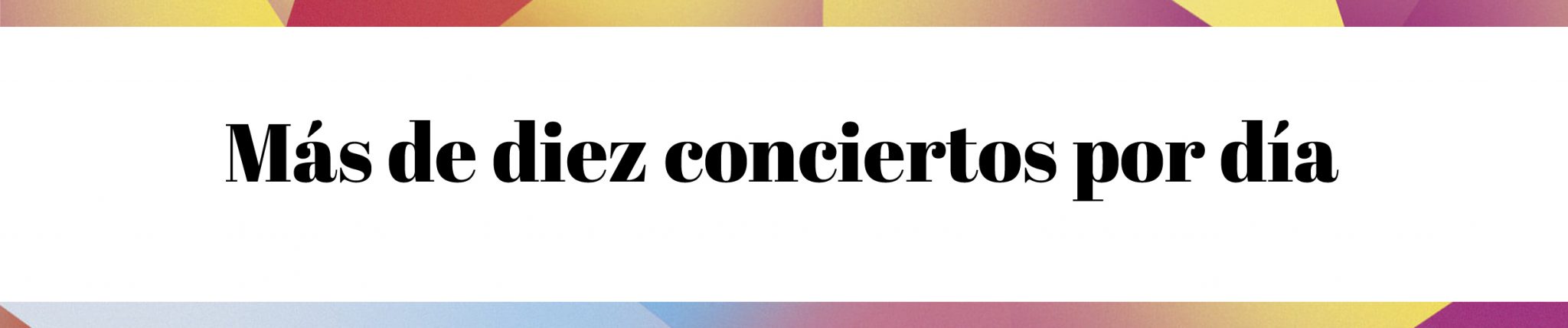 Los conciertos de Espacio Zity en las Fiestas del Pilar