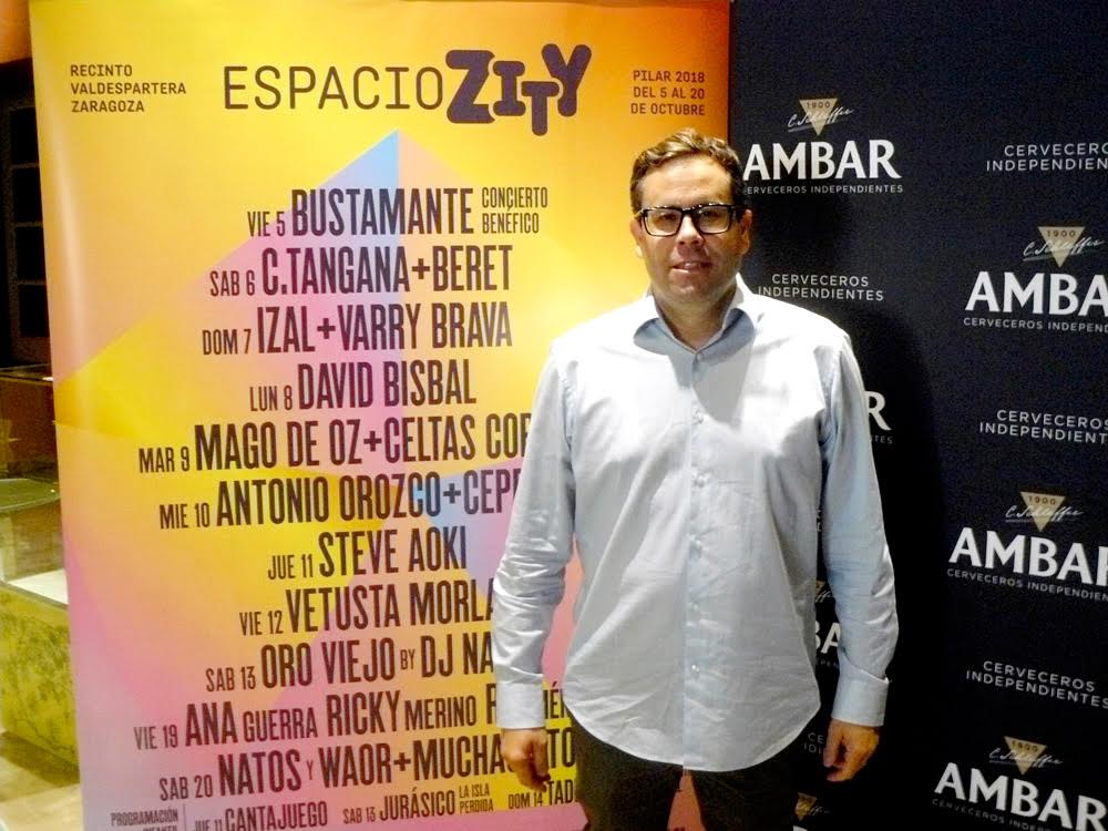 Michel Pérez, promotor de Espacio Zity.