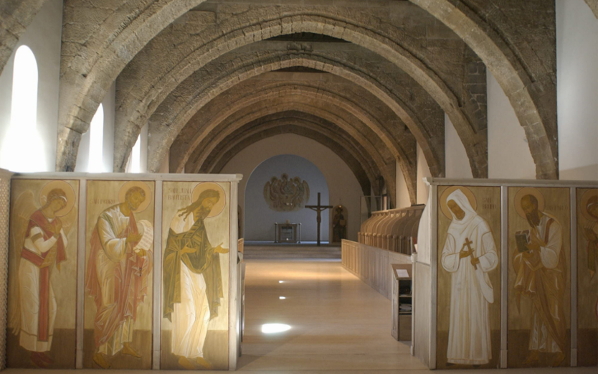 Interior del Monasterio de Sijena
