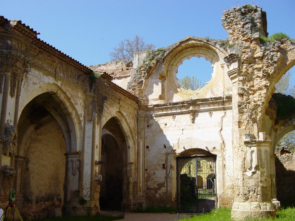 Iglesia del Monasterio de Piedra, reconstrucción del rosetón