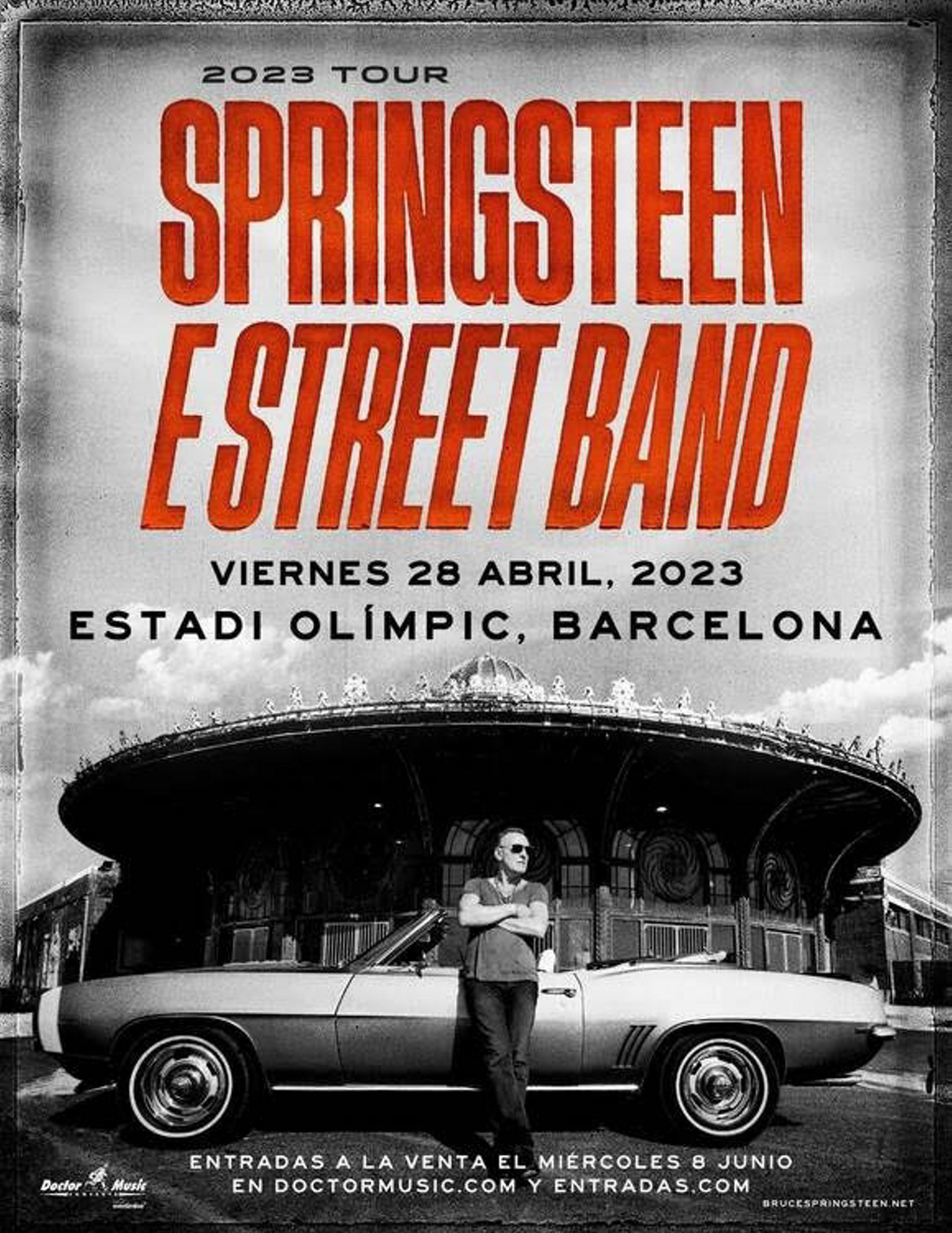 Bruce Springsteen anuncia una gira europea que empezará en Barcelona el